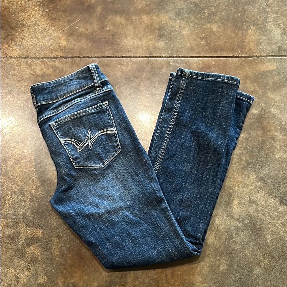 Wrangler Women's Dark Blue Boot Cut Jeans
